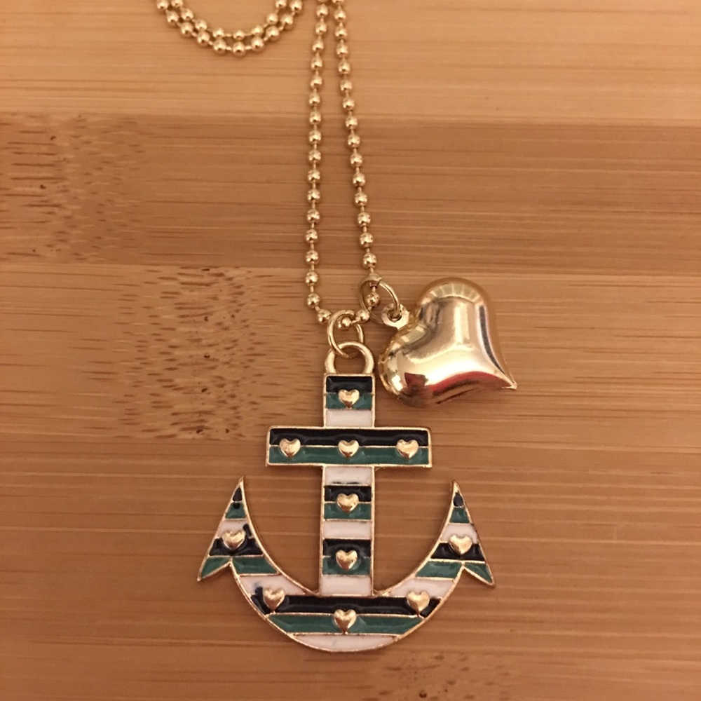 Betsey Anchor Necklace